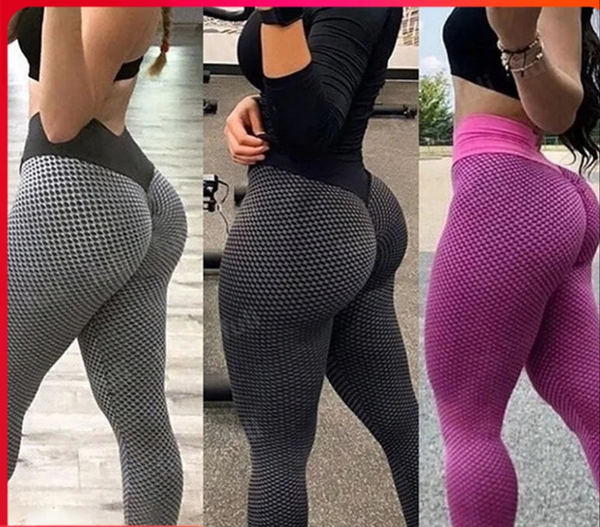 3D Mesh Knitting Yoga Pants Women High Waist Push Up Seamless Sport Legging Gym Tights Quick Dry Running Fitness Pants - Style & Grace Co