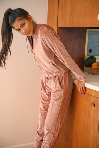 Remix Velour 2 Piece Suit - Style & Grace Co