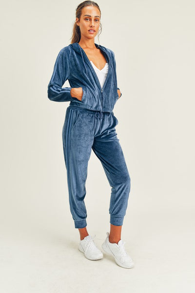 Remix Velour 2 Piece Suit - Style & Grace Co