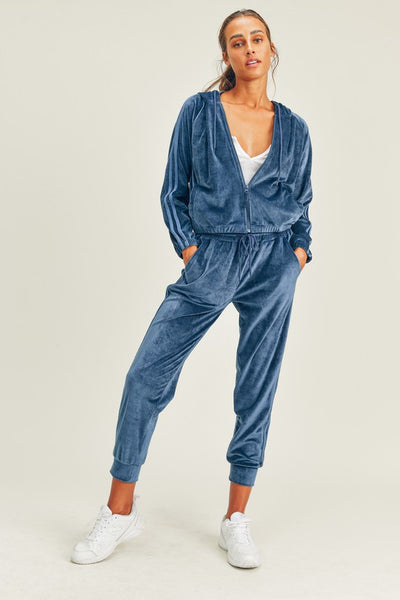 Remix Velour 2 Piece Suit - Style & Grace Co