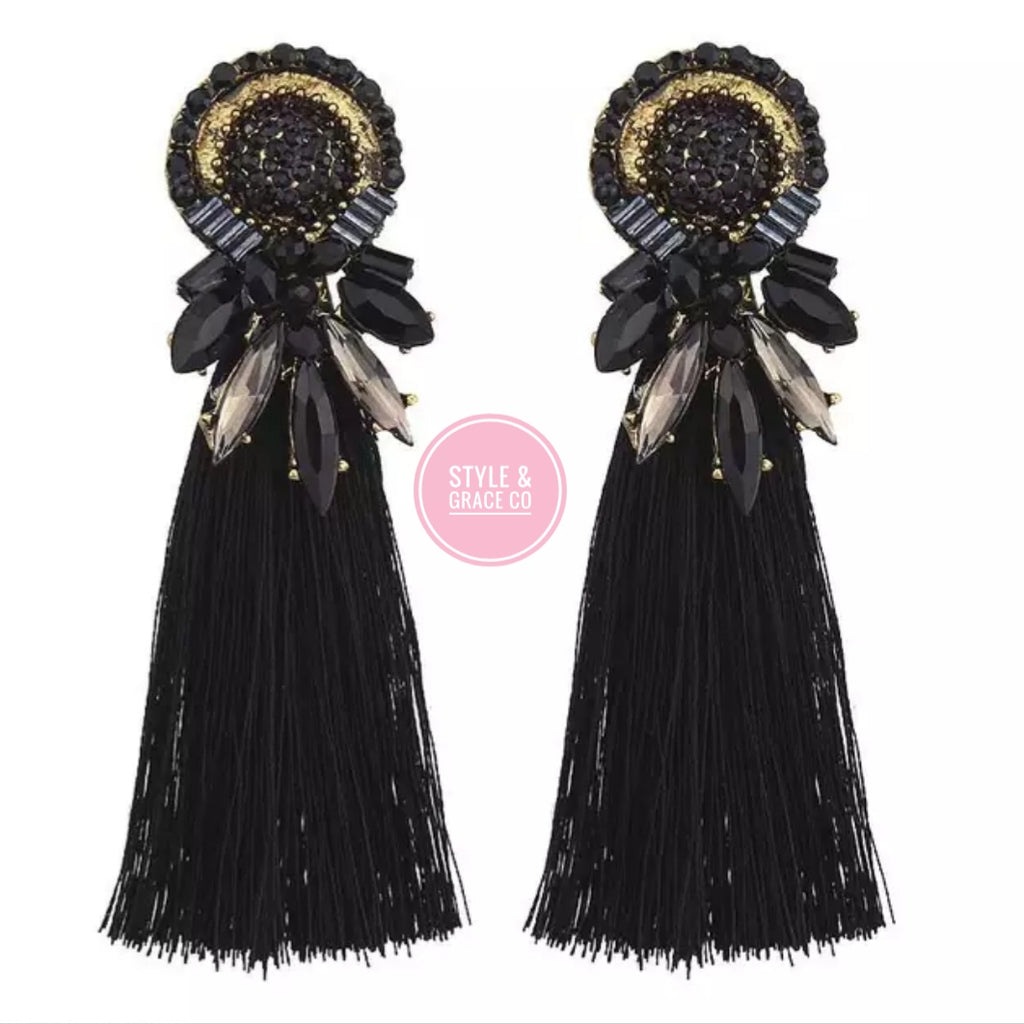 Take Me Out Tassel Earring - Style & Grace Co