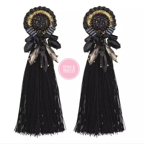 Take Me Out Tassel Earring - Style & Grace Co