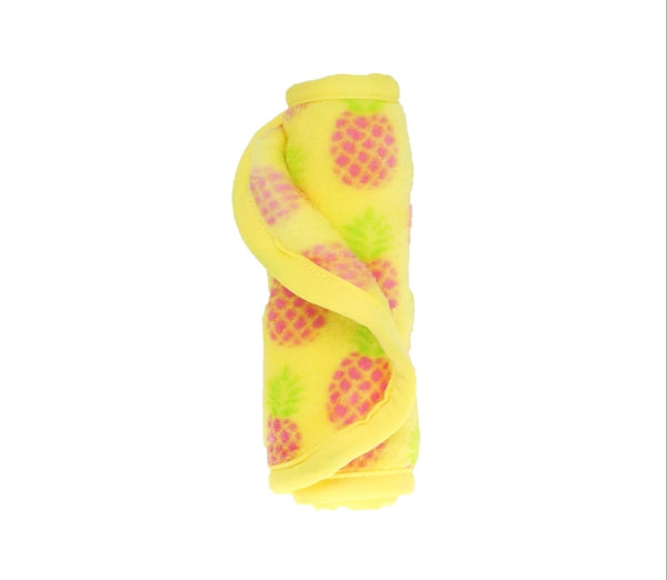 MakeUp Eraser, Pineapple Print (w/bonus bag) - Style & Grace Co