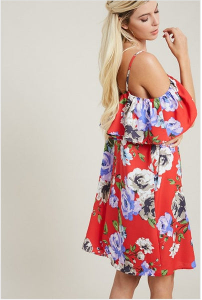 Fun In Floral Mini Dress - Style & Grace Co