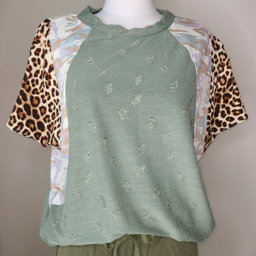 Cool Camo Top - Style & Grace Co