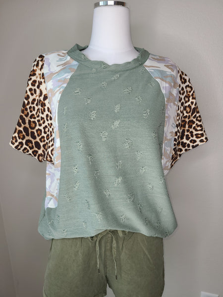 Cool Camo Top - Style & Grace Co