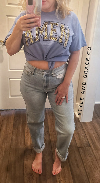 Amen Animal Print Tee - Style & Grace Co