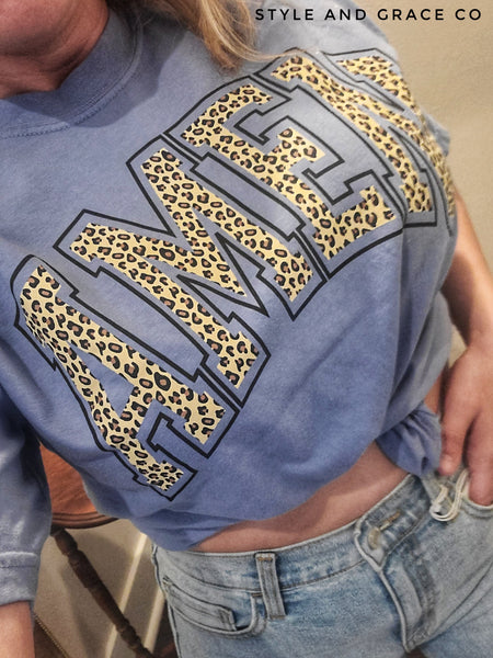 Amen Animal Print Tee - Style & Grace Co