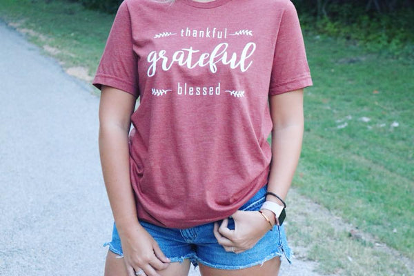Thankful Tee - Style & Grace Co