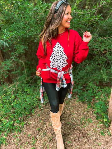 Christmas Tree Sweatshirt - Style & Grace Co