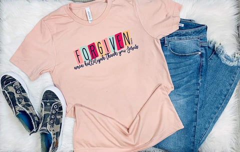 Forgiven. Tee - Style & Grace Co