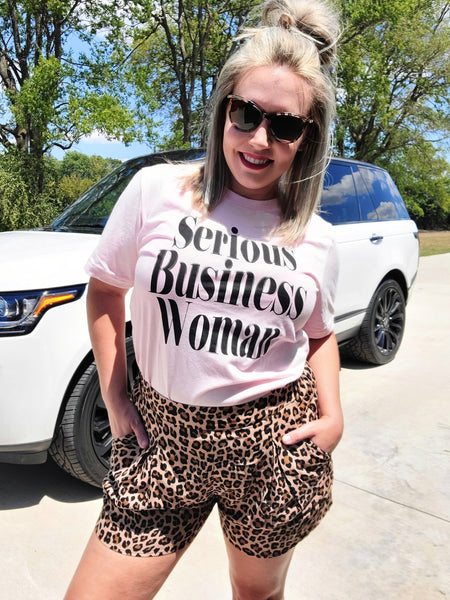 Serious Business Woman Tee - Style & Grace Co