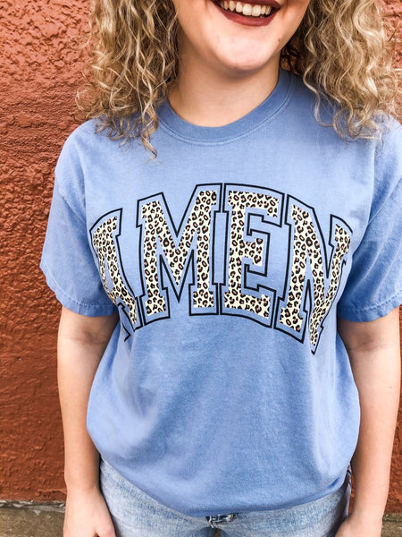 Amen Animal Print Tee - Style & Grace Co