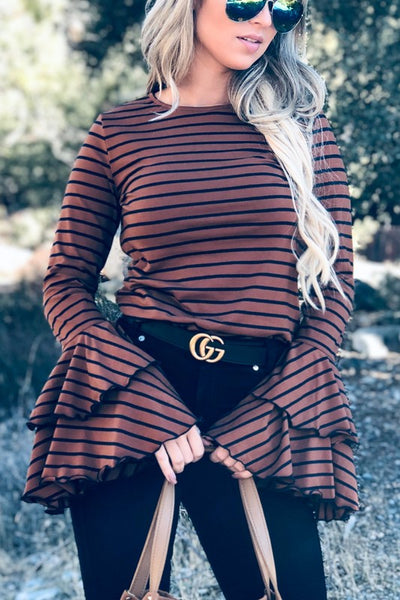 Boho Double Bell Top - Style & Grace Co