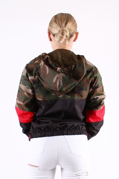 Camo Windbreaker - Style & Grace Co
