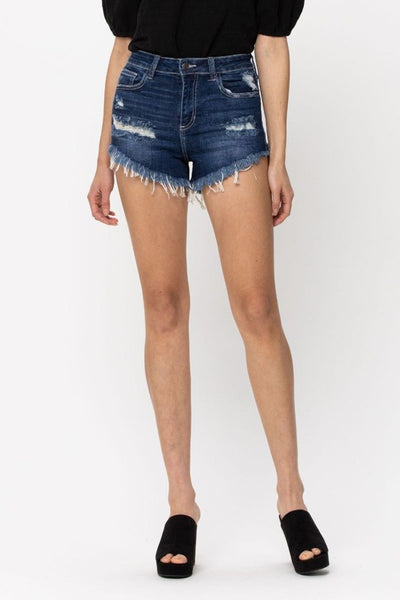 Cheeky Cutoff Denim Short - Style & Grace Co