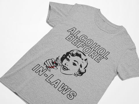 Alcohol Before In-Laws - Style & Grace Co