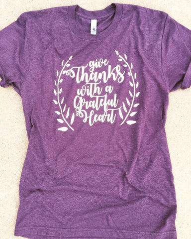 Give Thanks Tee - Style & Grace Co