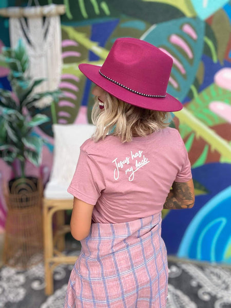 Jesus Has My Back Tee - Style & Grace Co