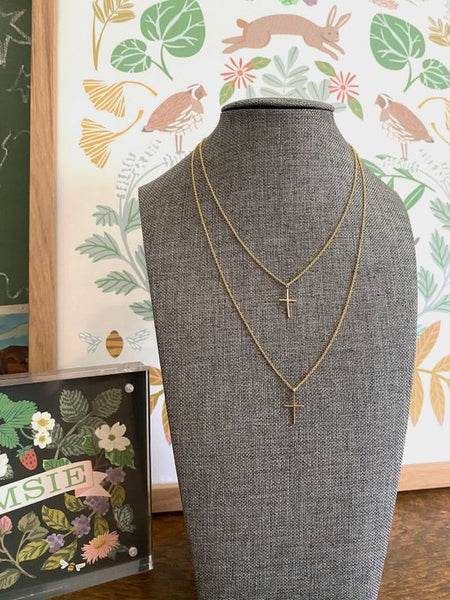 Mama + Me Cross Necklace Set - Style & Grace Co