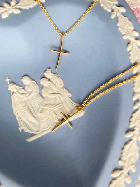 Mama + Me Cross Necklace Set - Style & Grace Co