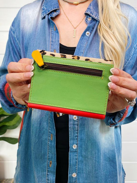 Tomi Leather and Hair on Hide Wallet - Style & Grace Co