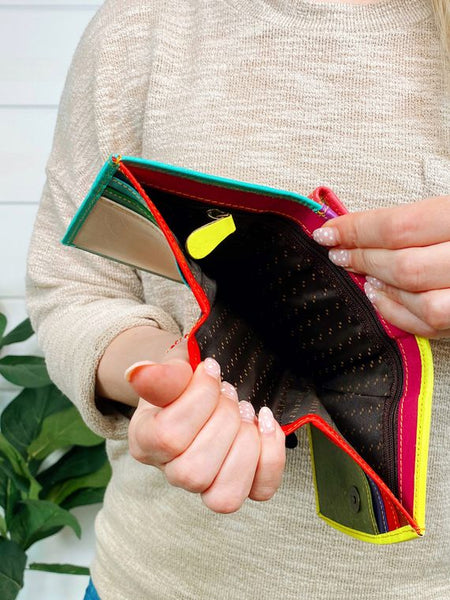 Billie Leather and Hair on Hide Wallet - Style & Grace Co