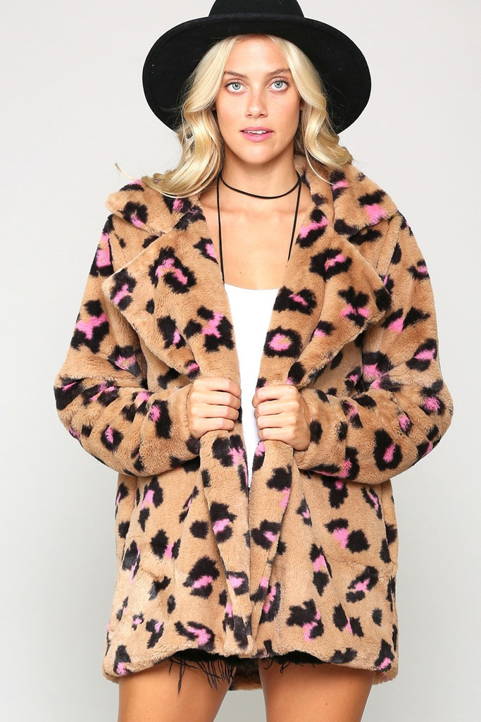 Funky Faux Coat - Style & Grace Co