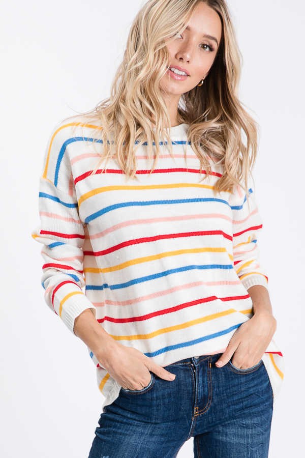Feeling Preppy Sweater - Style & Grace Co