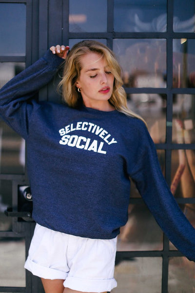 Selectively Social Sweatshirt - Style & Grace Co