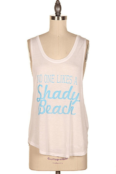 Nobody Likes A Shady Beach Tank - Style & Grace Co