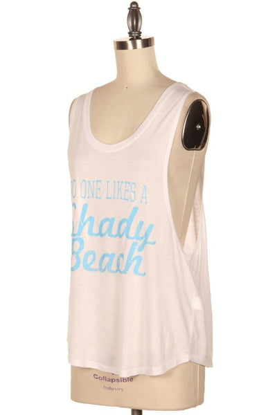 Nobody Likes A Shady Beach Tank - Style & Grace Co