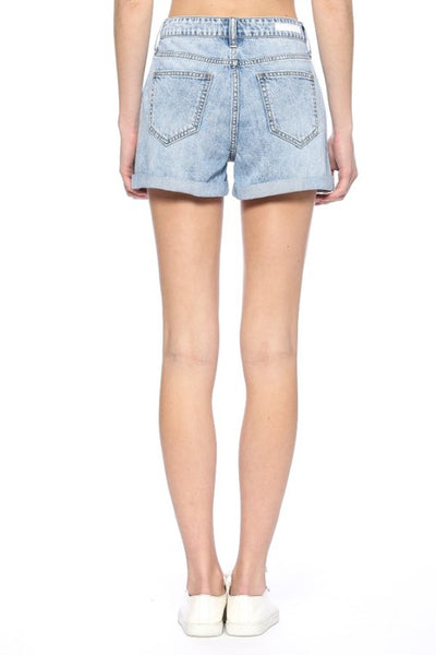 Weekender Denim Shorts - Style & Grace Co